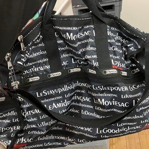 LeSportsac large Travel Weekender Bag